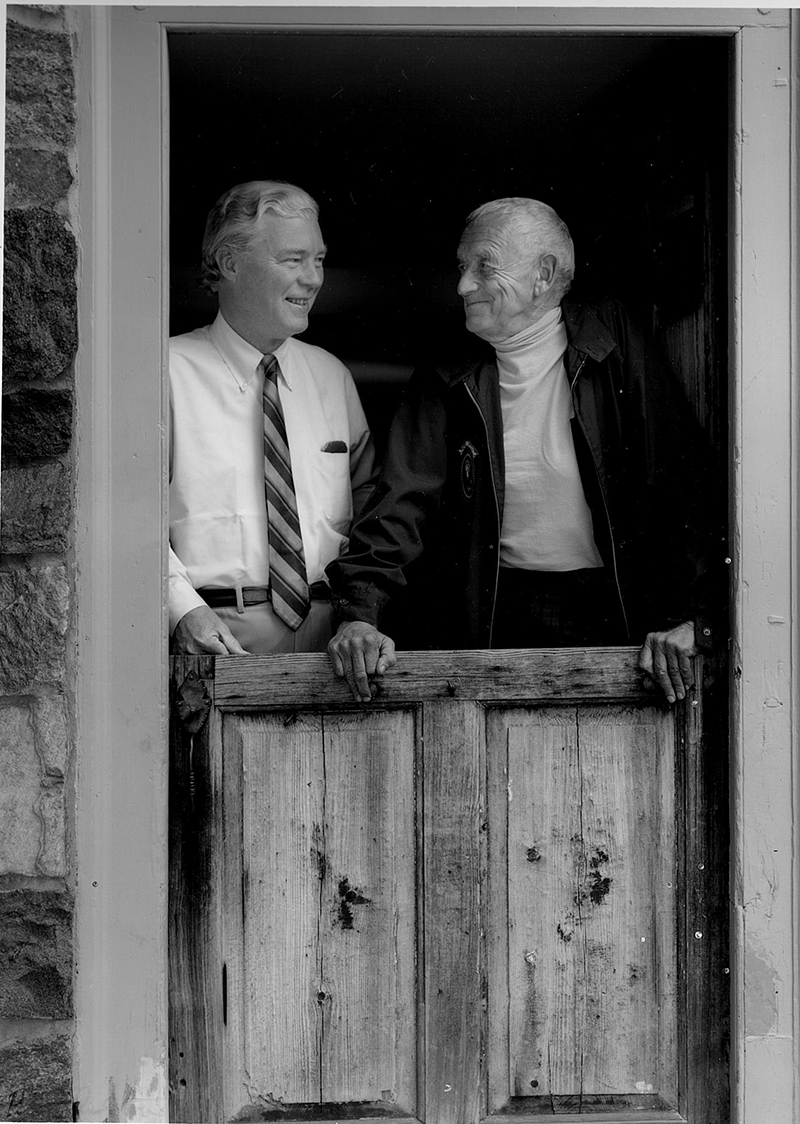 Leonard Andrews and Andrew Wyeth