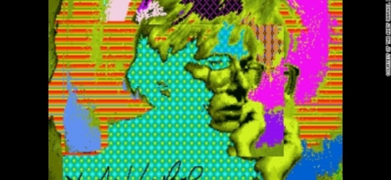 Andy Warhol's lost computer art found 30 years later