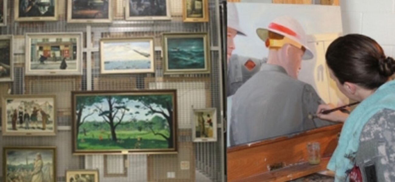 U.S. Army sits on treasure trove of art 
