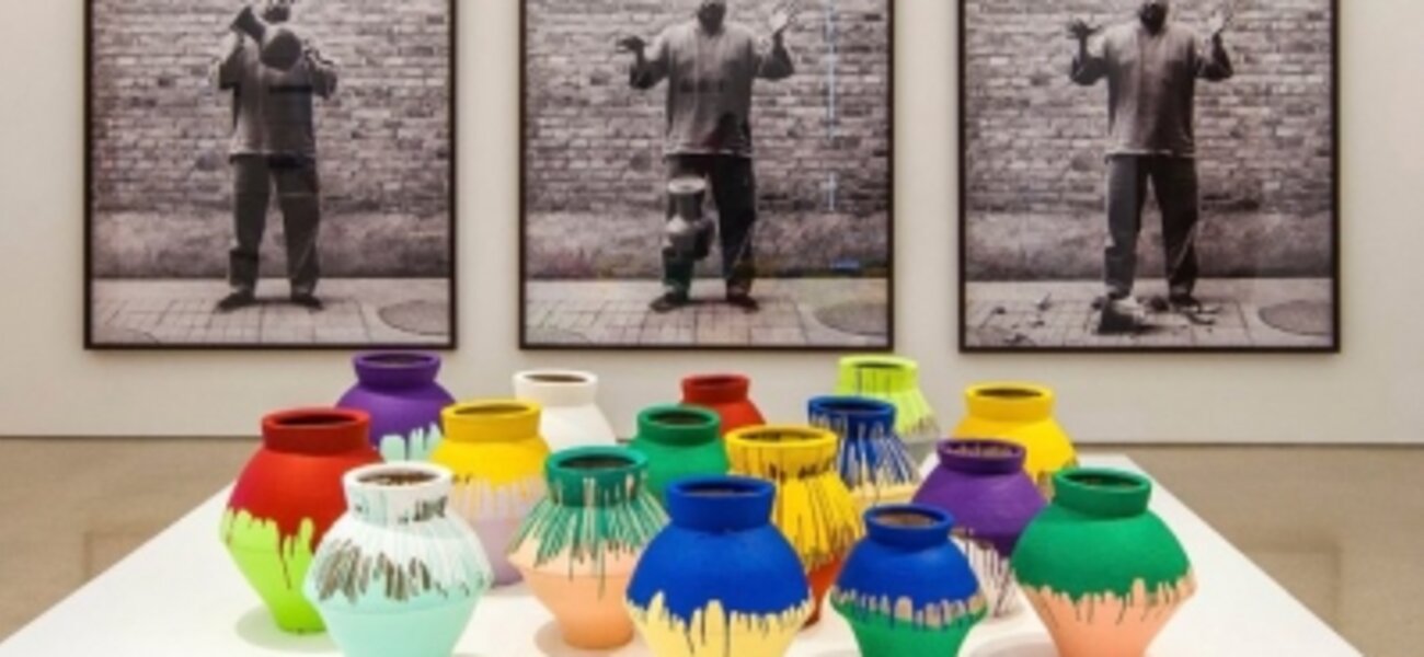 Ai Weiwei Vase Is Destroyed by Protester at Miami Museum