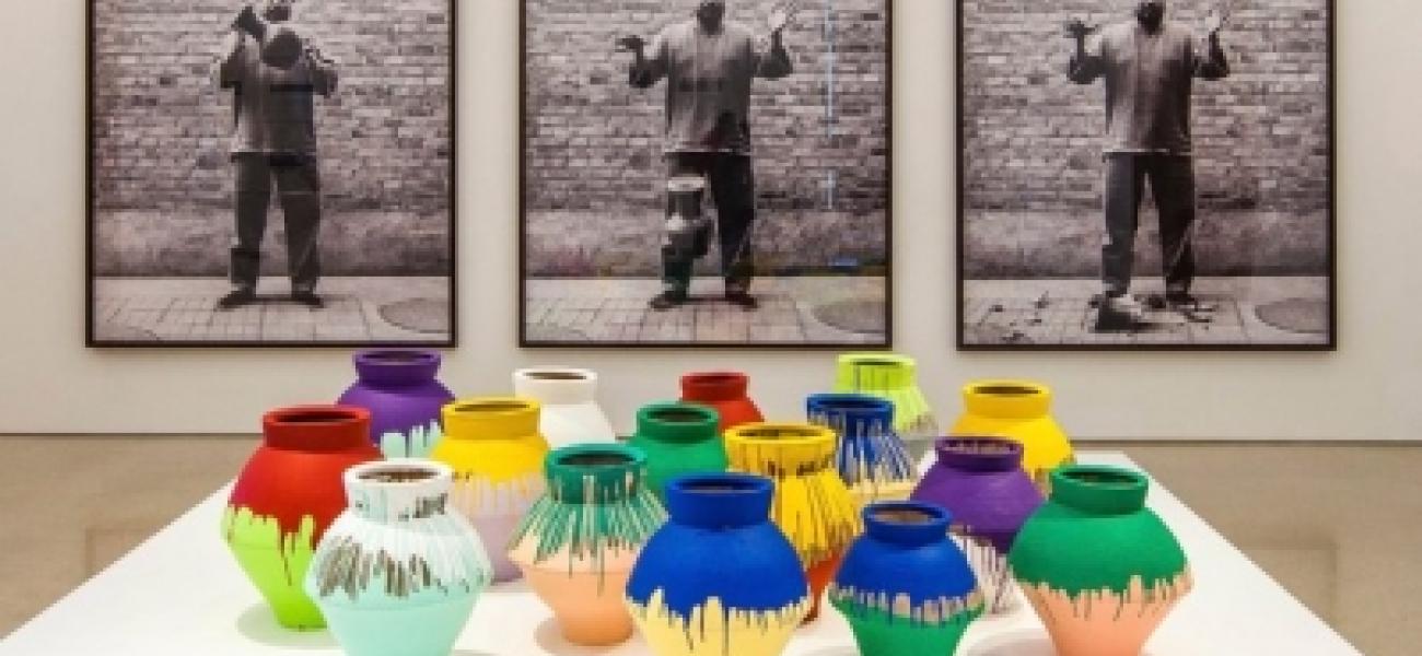 Ai Weiwei Vase Is Destroyed by Protester at Miami Museum