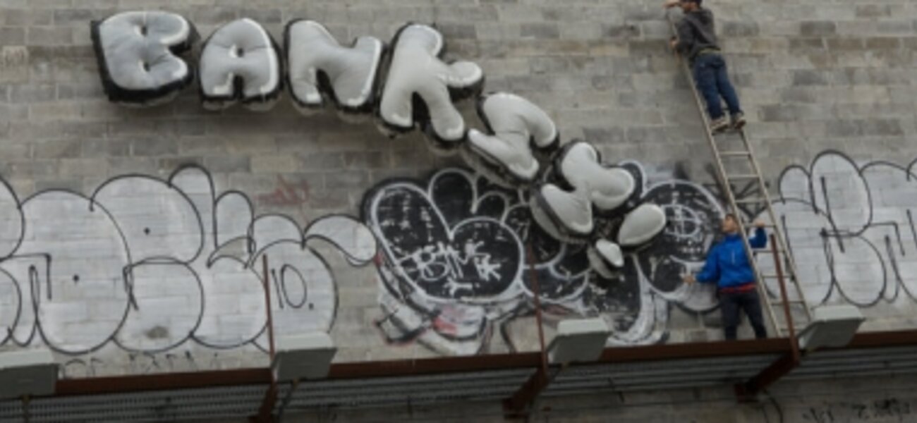 Police Confiscate Banksy Balloons and Say They’re Not Art