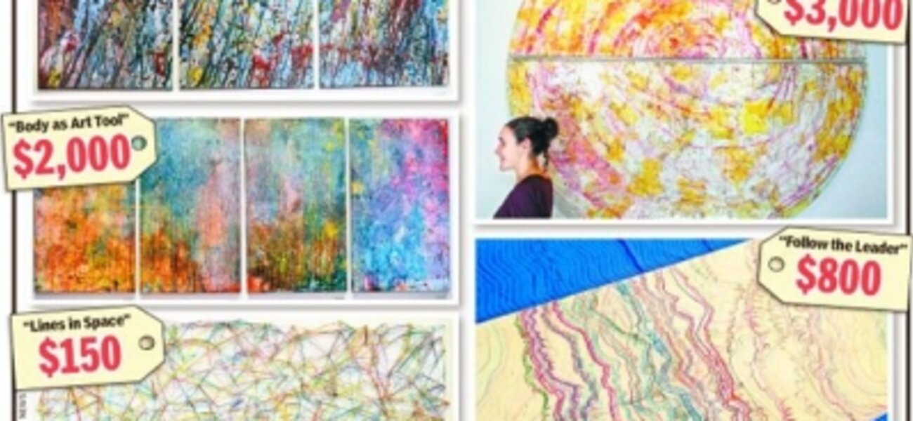 Art program to auction works by pre-schoolers — and hopes to raise $10K! 