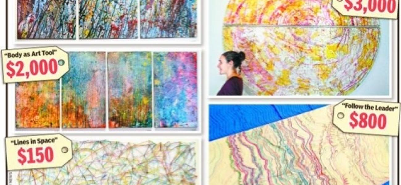 Art program to auction works by pre-schoolers — and hopes to raise $10K! 