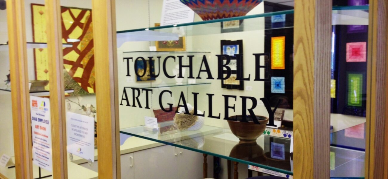Touchable art at Duke