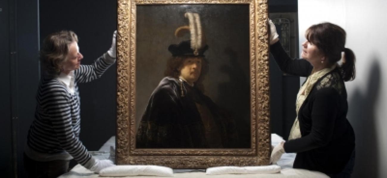 Tests confirm painting is Rembrandt self-portrait