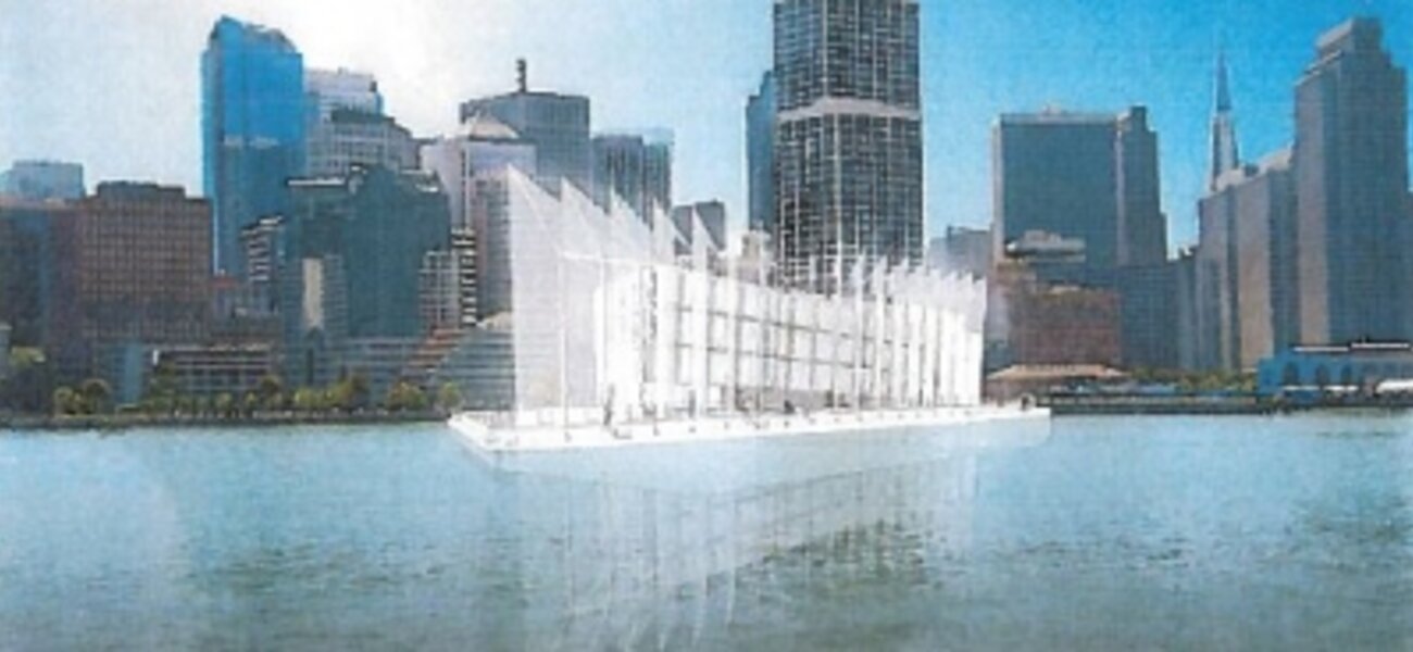 Design of Google's mystery barge revealed in new proposal