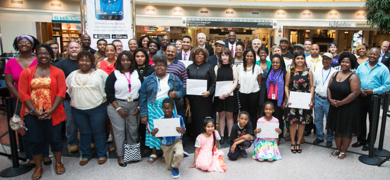 The World’s Busiest Airport Showcases Employee Artwork