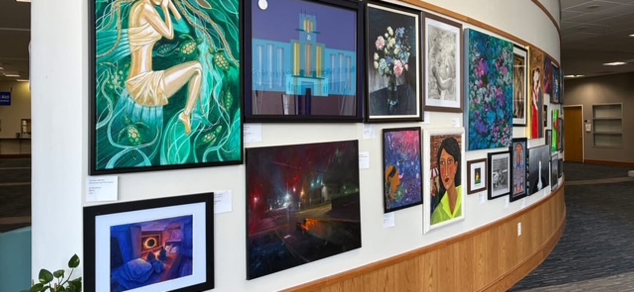 Gallery shot at the 33rd annual Hartford, CT NAP Exhibit