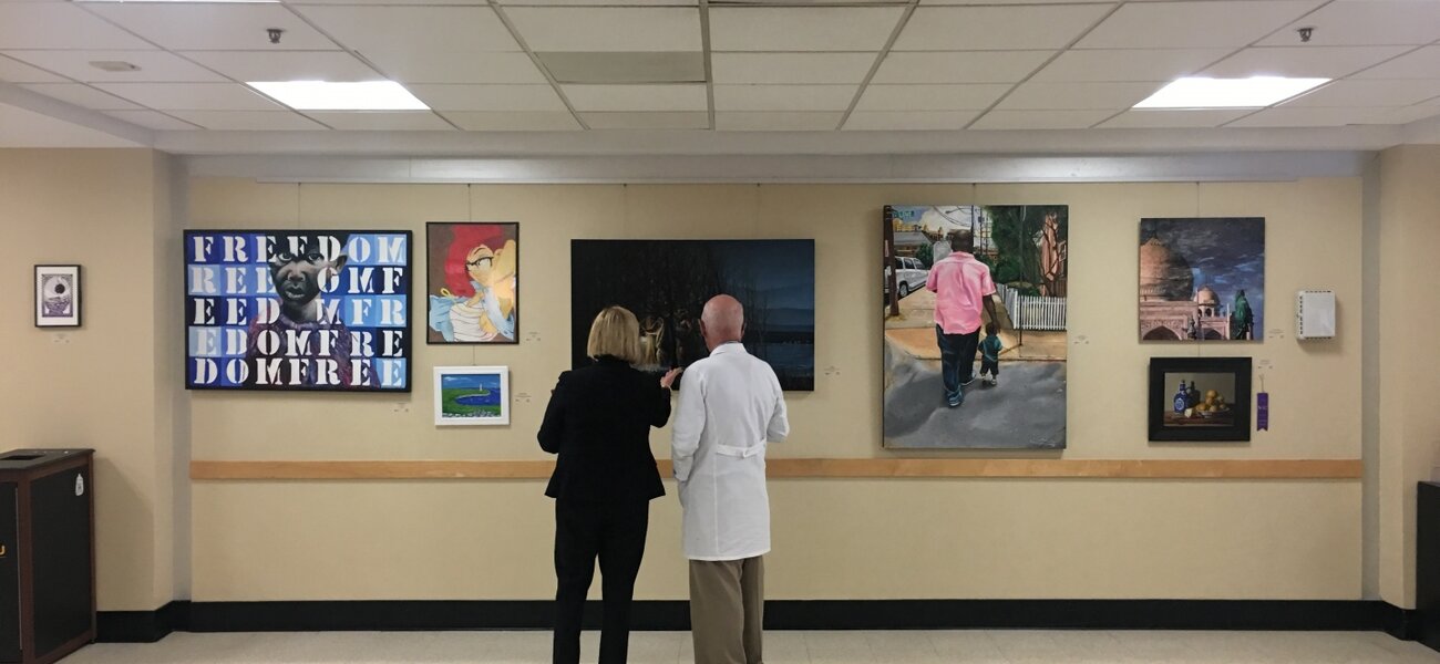 VCU Health Exhibit Serves as Respite