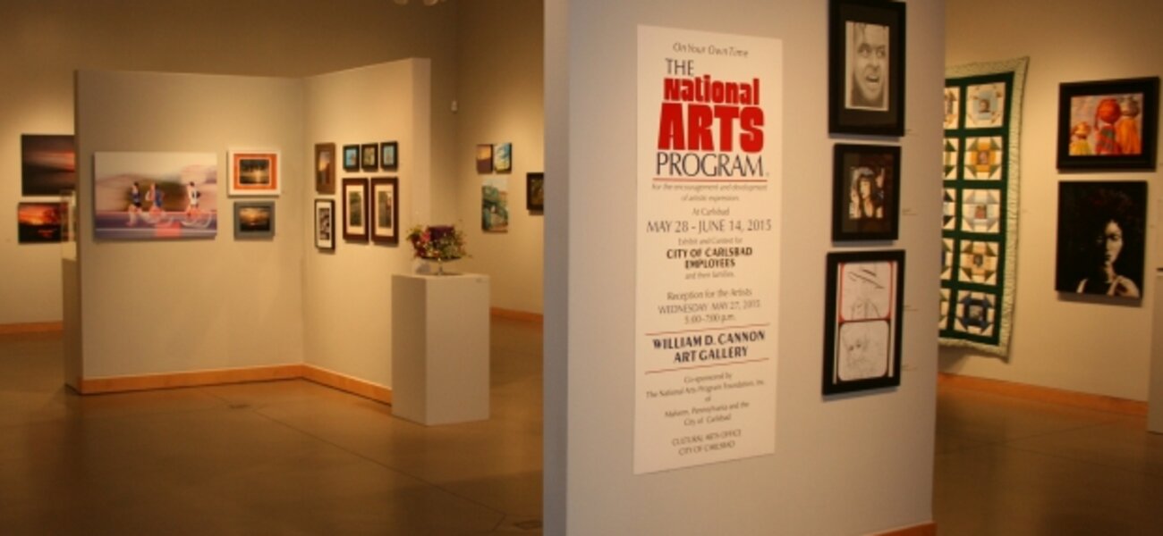 8th Annual Exhibit The William D. Cannon Art Gallery is the perfect setting for the NAP show in Carlsbad.