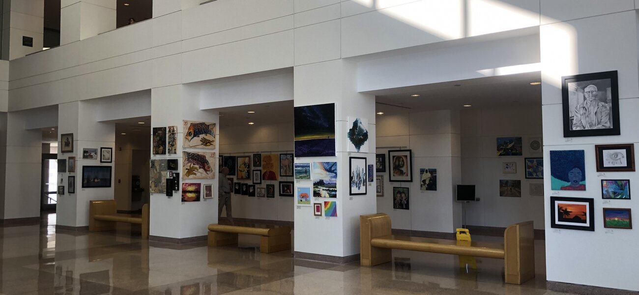 19th Annual Exhibit The Charlotte-Mecklenburg Government Center walls adorn with amazing artwork during this years exhibit