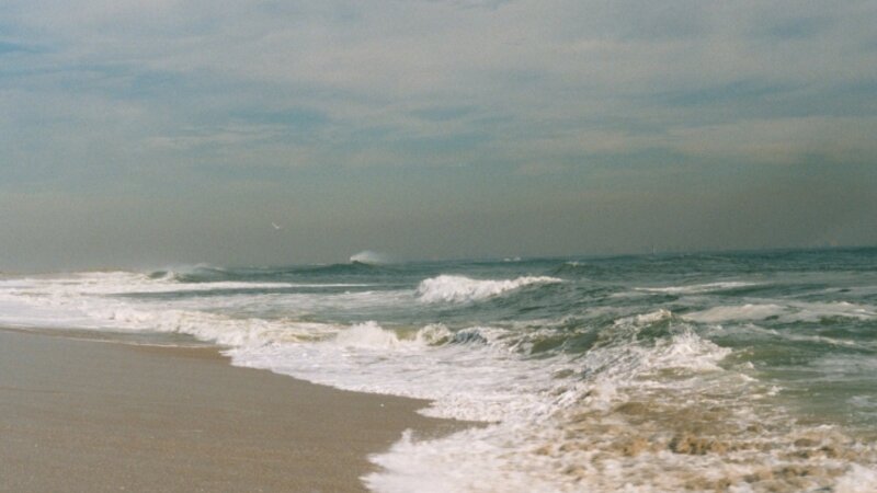 smoke along the shore