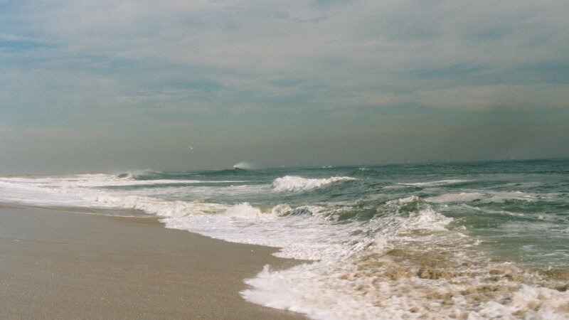 smoke along the shore