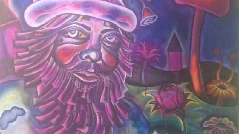 Man In Between Two Fences