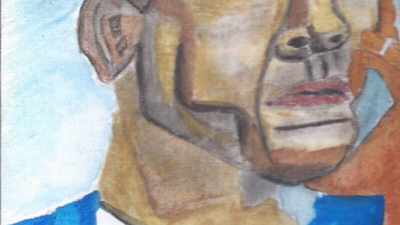 Barack Obama in Thinker Pose