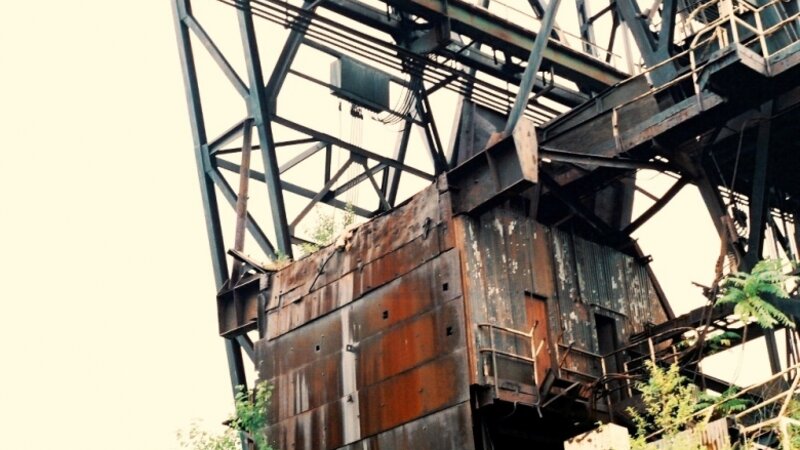Ore Bridge Receiving Hopper
