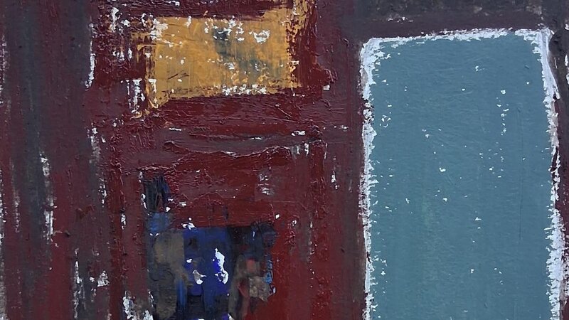 Oil and graphite on paper 11 x 15 in