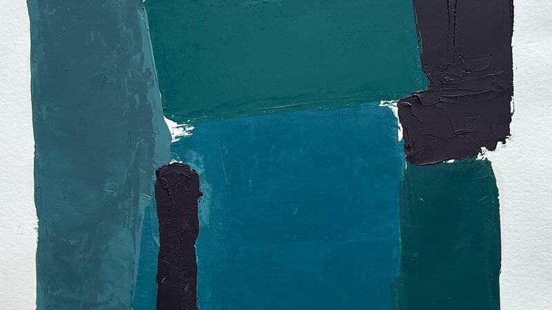 Oil on paper 11 x 15 in