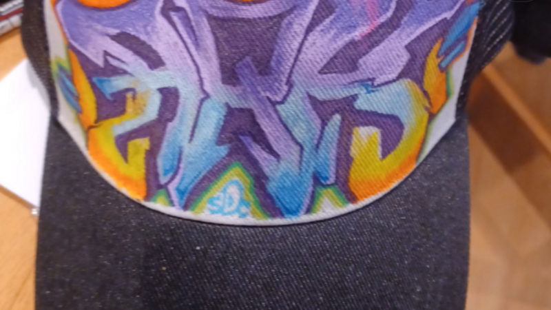 Haha I made for the newest member of our graffiti crew 