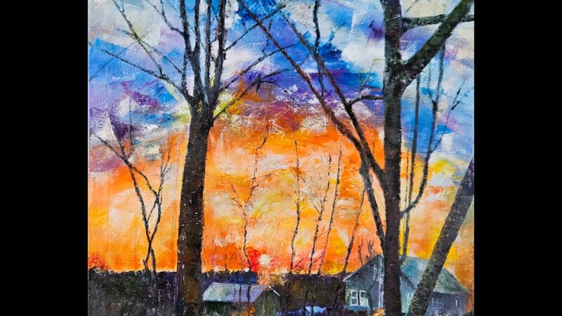 Sunrise at Stonington CT 