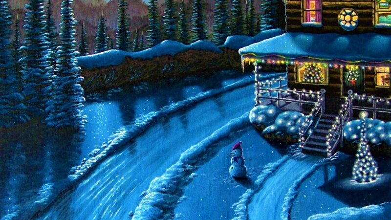 Moonlit Christmas Eve