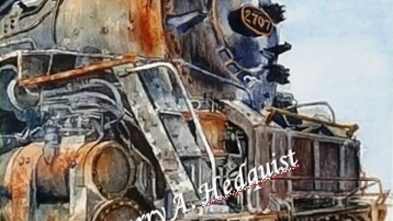 C&O 2707 Steam Locomotive