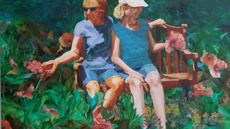 In the garden 