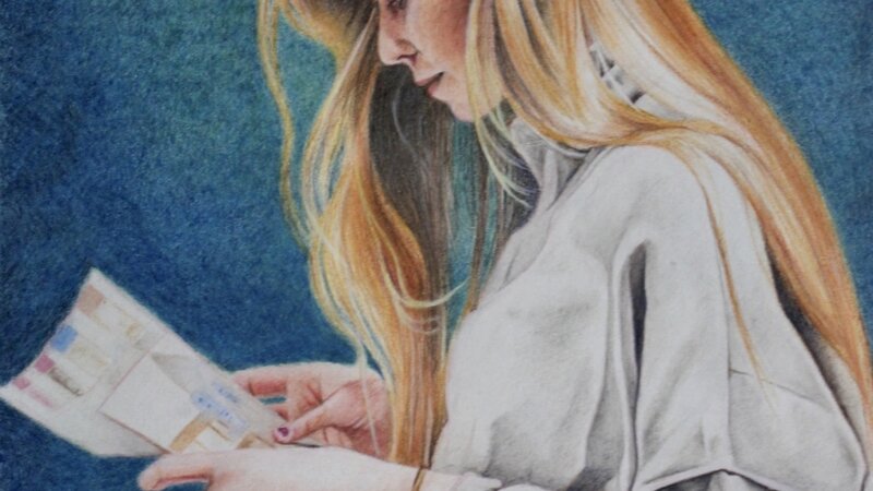 Colored Pencil Portrait