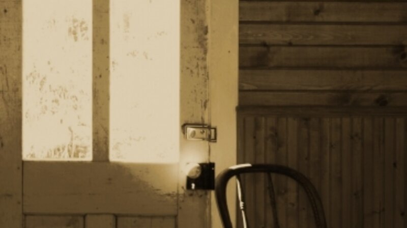 Chair in the doorway