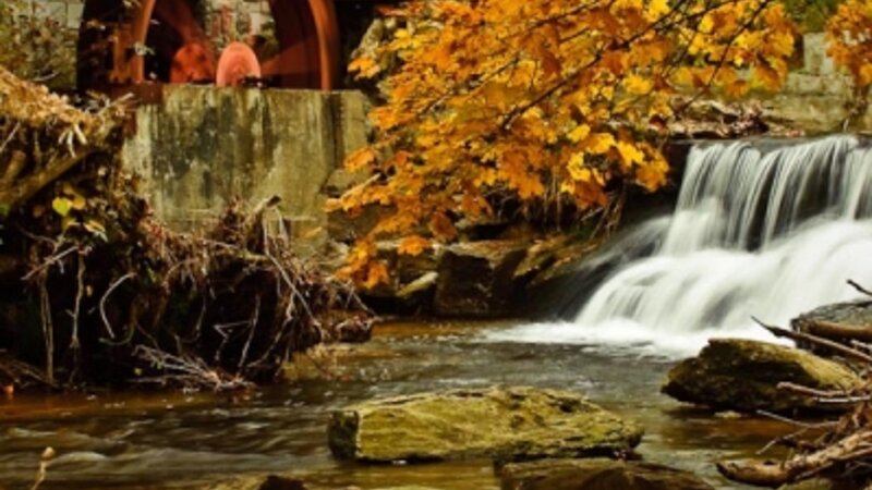 Tennessee Winter by the Harpeth River