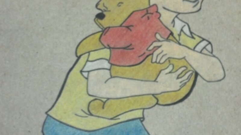 Christopher Robin & Pooh Bear