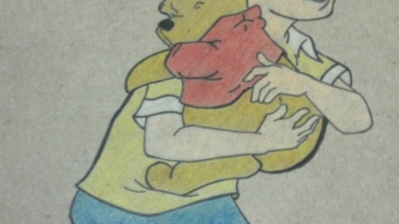 Christopher Robin & Pooh Bear