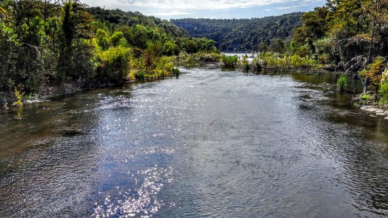 Creek near Medina lake pic1