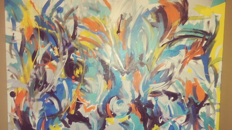 abstract, multi-color