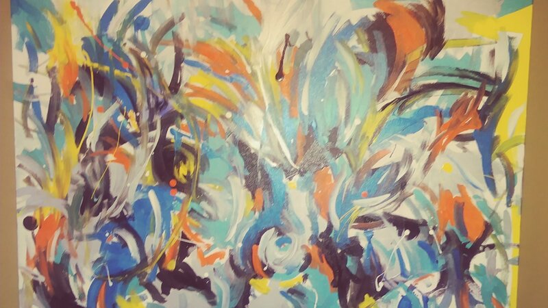 abstract, multi-color