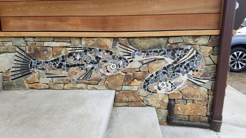 Kristen Muench Two Fish Mosaic