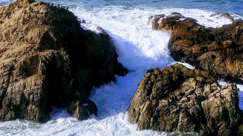 She comes to me in the water