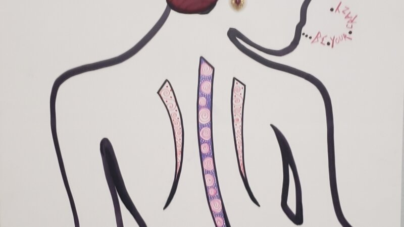 Sharpies and resin