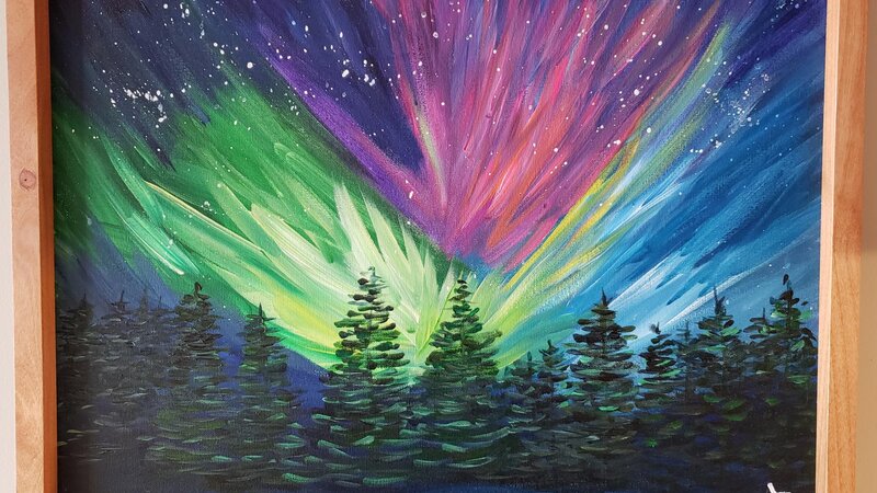 Dawn Cooper original painting Aurora 2019