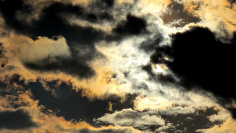 Sun setting toward the west Fort Worth, TX