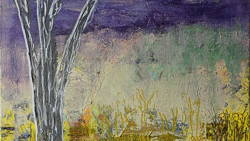 A Brilliant Day Pam Roth O'Mara abstract artist