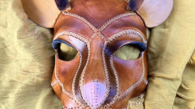 Mouse Mask - Leather