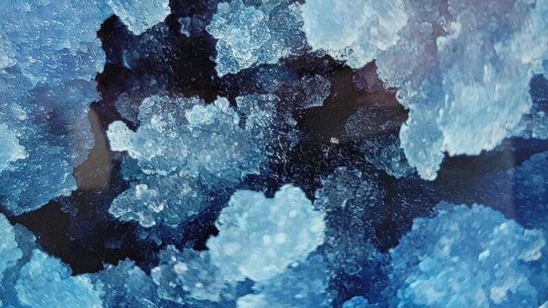 Blue ice