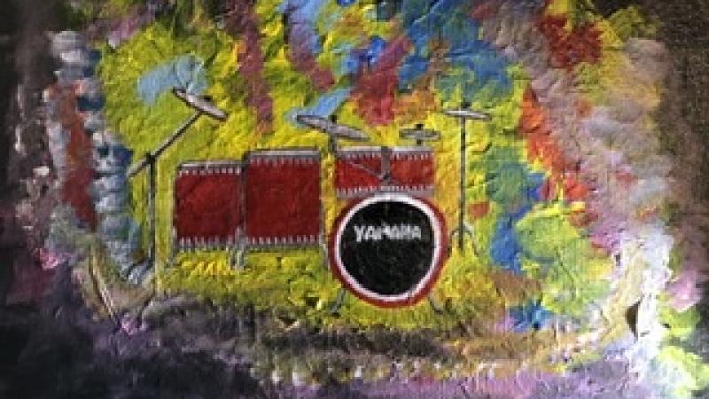 Abstract Rock Explosion 