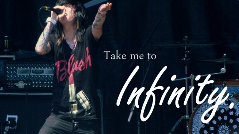 Take me to infinity.