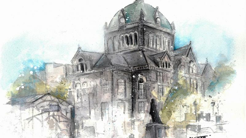 Historic Lexington Courthouse, Cheapside