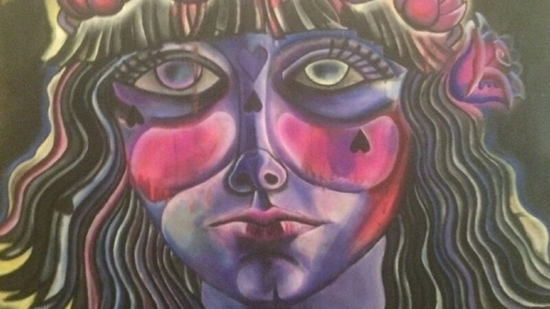 Girl With Flower Wreath