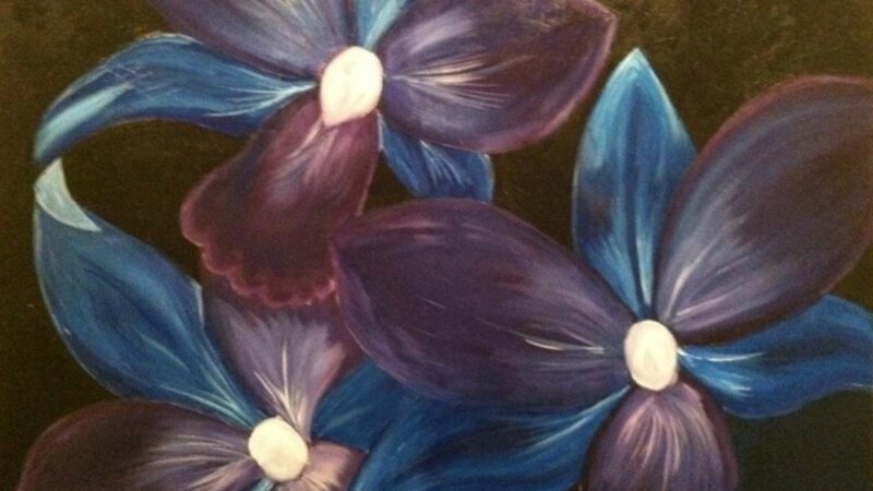 Blue Orchids