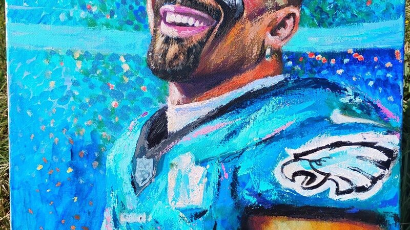 Acrylic painting 16 by 20"